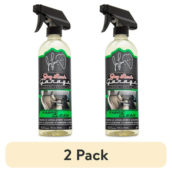(2 pack) Jay Leno's Garage Fabric Clean (16 oz) - Cleans Car Cloth, Carpet, Upholstery, and More