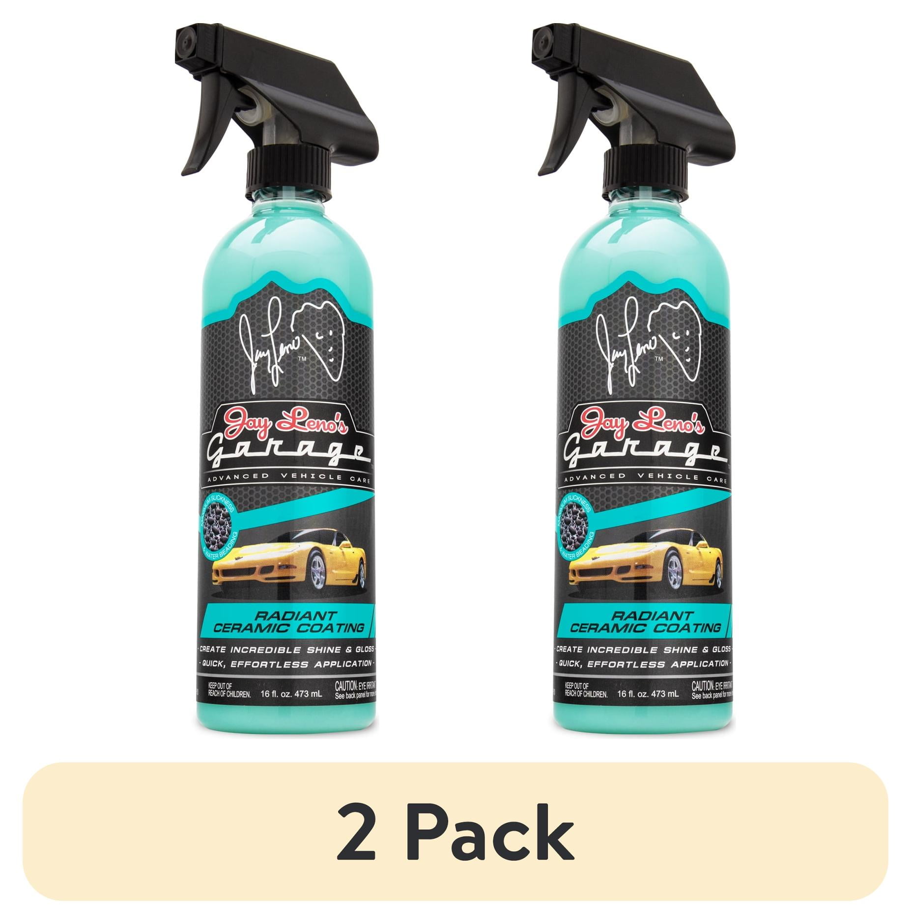 (2 pack) Jay Leno's Garage Radiant Ceramic Car Sealant (16 oz) - Coat, Seal & Protects Car Paint
