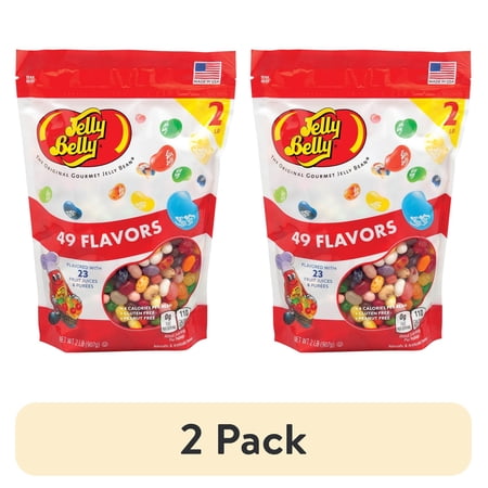 (2 pack) Jelly Belly® Gourmet Jelly Beans, 2 lb. Bag