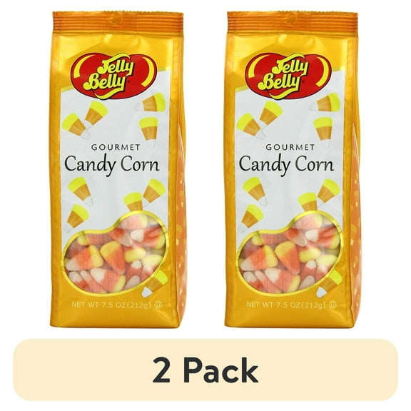 (2 pack) Jelly Belly Gourmet Candy Corn - 7.5 Ounce Gift Bag - Easter Candy