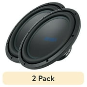 2 pack Jensen J12W 12-inch 1200 Watts Peak Power Polypropylene Subwoofer with Reinforced Stamped Steel Basket and 40oz Magnet