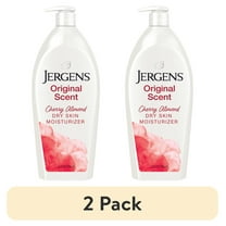 (2 pack) Jergens Original Scent with Cherry Almond Body Lotion Moisturizer for Dry Skin, 32 oz