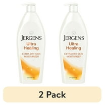 (2 pack) Jergens Ultra Healing Hand and Body Lotion, Dry Skin Moisturizer, Vitamins C, E, B5, 21 oz