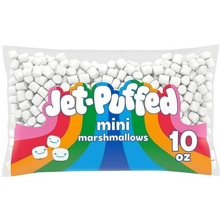 2 pack Jet-Puffed Mini Marshmallows, 10 oz Bag