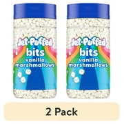 (2 pack) Jet-Puffed Vanilla Marshmallow Bits, 3 oz Shaker