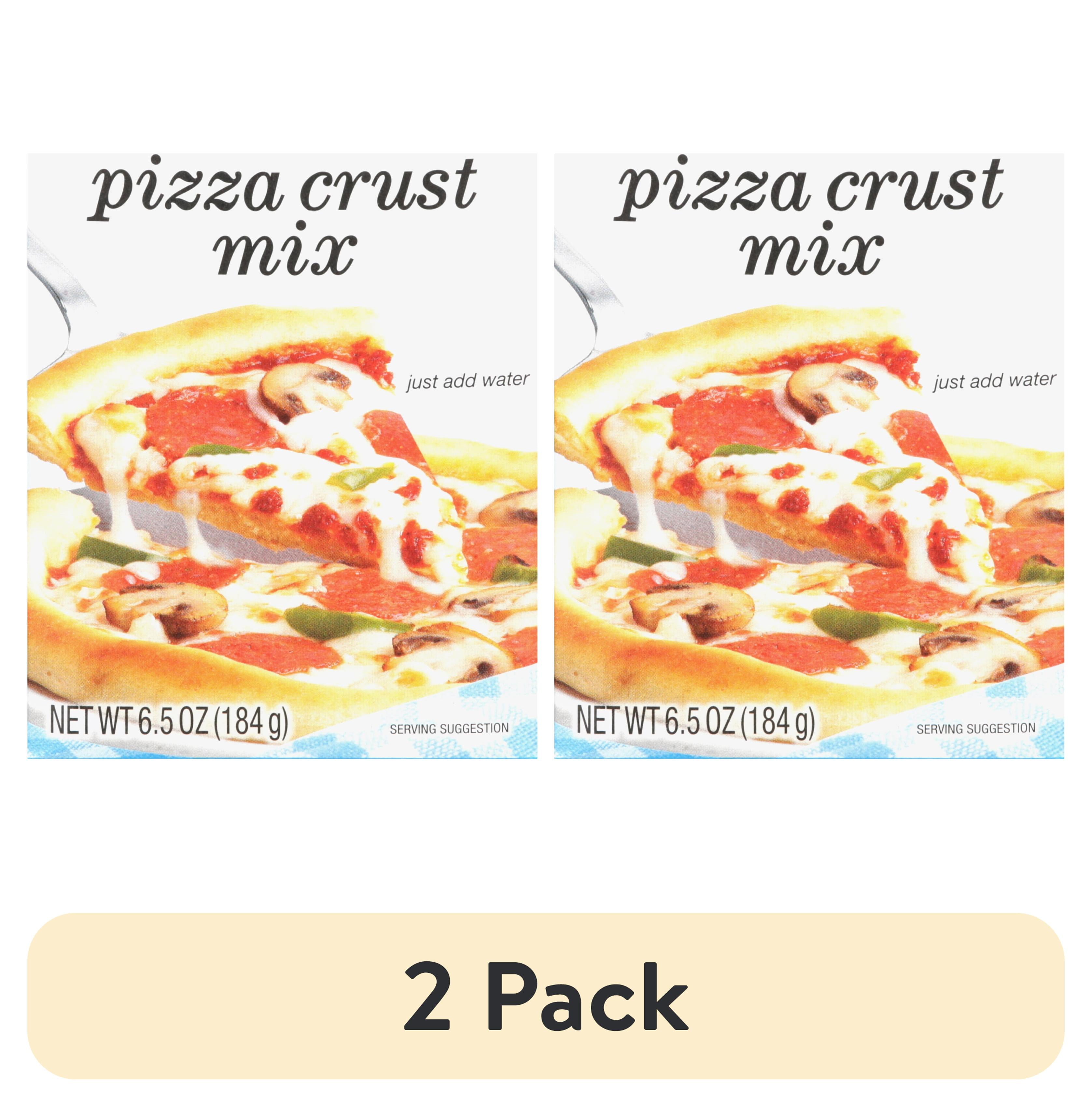 (2 pack) Jiffy Pizza Crust, Dry Mix, 6.5 oz Box - Walmart.com