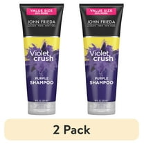 (2 pack) John Frieda Purple Shampoo, Violet Crush for Blondes, Womens Shampoo for Blonde Hair, 10 oz