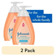 (2 pack) Johnson's Head-To-Toe Gentle Baby Moisture Wash & Shampoo, 13.6 fl. oz