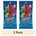 thumbnail image 1 of (2 pack) Jolly Rancher Ropes Watermelon and Green Apple Flavored Candy, Bag 6 oz, 1 of 9