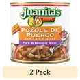 thumbnail image 1 of (2 pack) Juanita’s Foods Ready to Serve Pork Pozole with Red Chile Soup, 25 oz Can, 1 of 8