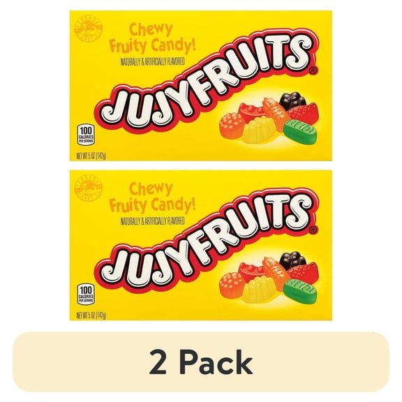 (2 pack) Jujyfruits Theater Box 5.0 oz Pack of 2
