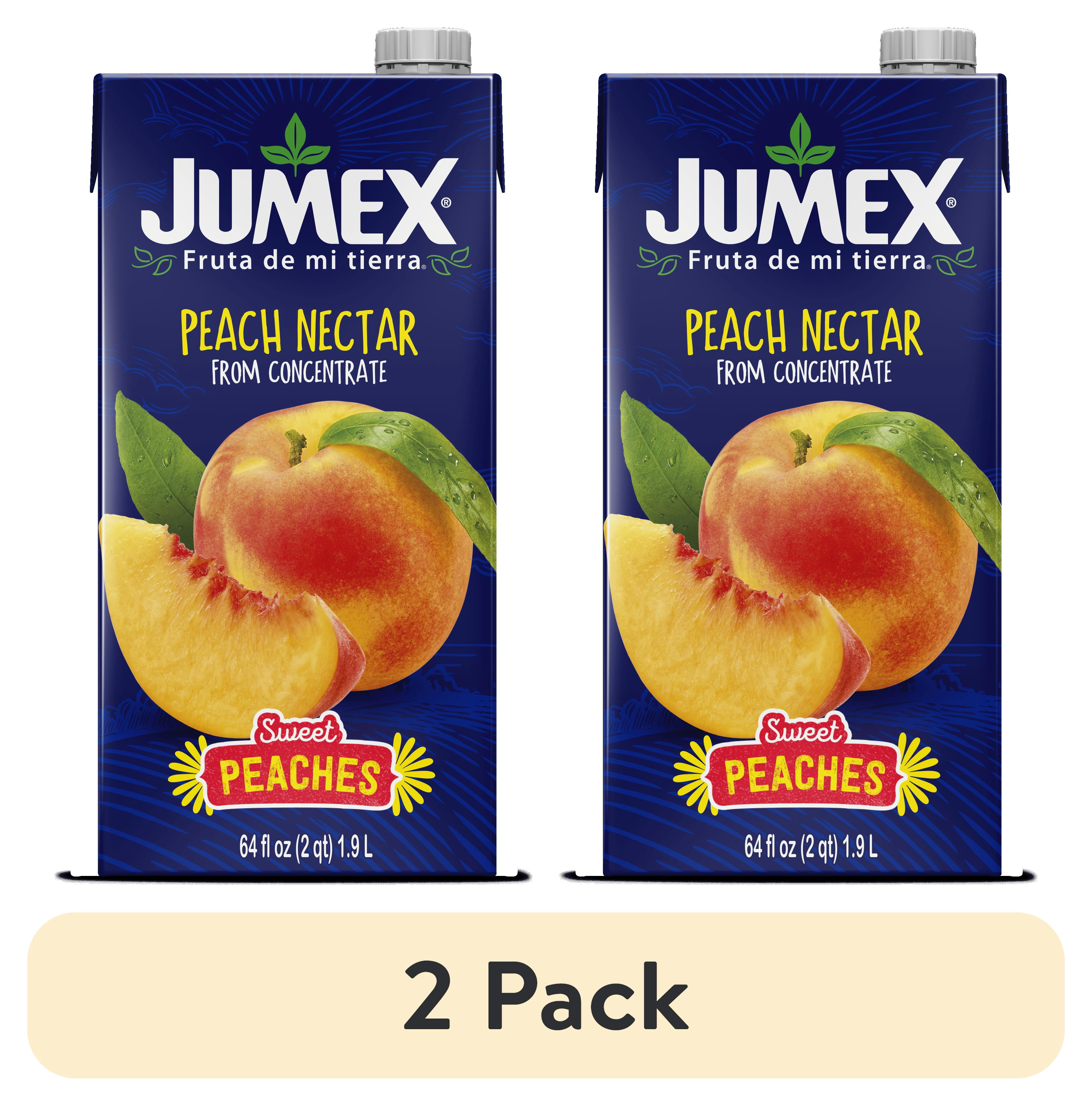 (2 pack) Jumex Peach Nectar Juice, 64 fl oz