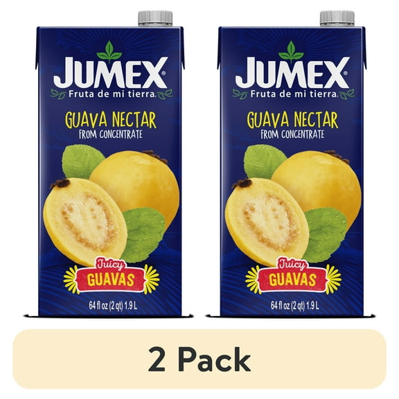 (2 pack) Jumex Guava Nectar Juice, 64 fl oz
