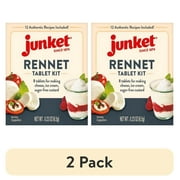2 pack Junket Rennet Tablet Kit, 0.23 oz Bag, 8 Tablets
