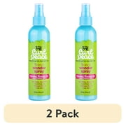 2 pack Just For Me Curl Peace 5-in-1 Wonder Spray 8 oz., for Kids, Female, Frizz Control