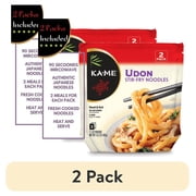 (2 pack) KA-ME Udon Stir Fry Noodles, 7.1 oz, 2 Count