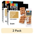 thumbnail image 1 of KIND ZEROg Added Sugar Bars, Keto Friendly, Caramel Almond and Sea Salt Flavored, 6.2oz Box (5 Bars), 1 of 9