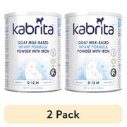 2 pack Kabrita Goat Milk Infant Formula, Non-GMO with DHA and ARA, Ages 0-12 Months, 28 oz Can