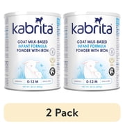 2 pack Kabrita Goat Milk Infant Formula, Non-GMO with DHA and ARA, Ages 0-12 Months, 28 oz Can