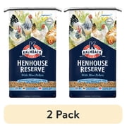 2 pack Kalmbach Feeds 18% Henhouse Reserve Extraordinary Whole Grain Layer Feed for Chickens 30 lb bag