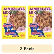 (2 pack) Kary's Roux Seasoned Jambalaya Dinner Mix, Ready-to-Cook, 8.6 oz