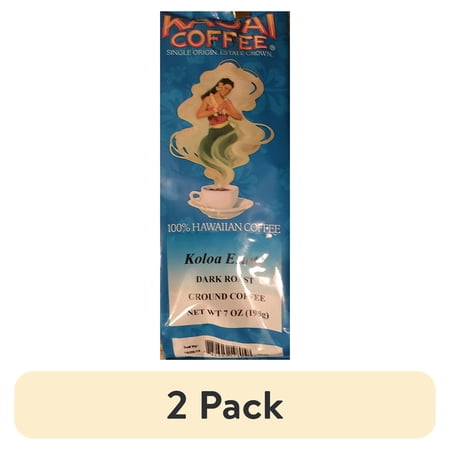 (2 pack) Kauai Coffee Kauai Coffee Coffee, 7 oz