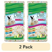 (2 pack) Kaytee Confetti Small Animal Paper Bedding Rabbit, Guinea Pig, Hamster, Gerbil, 24.6L