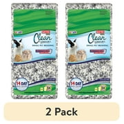 (2 pack) Kaytee Forti-Diet Clean Comfort Small Animal Bedding, Extreme Odor Control for Guinea Pigs, Rabbits, Hamsters, 24.6L