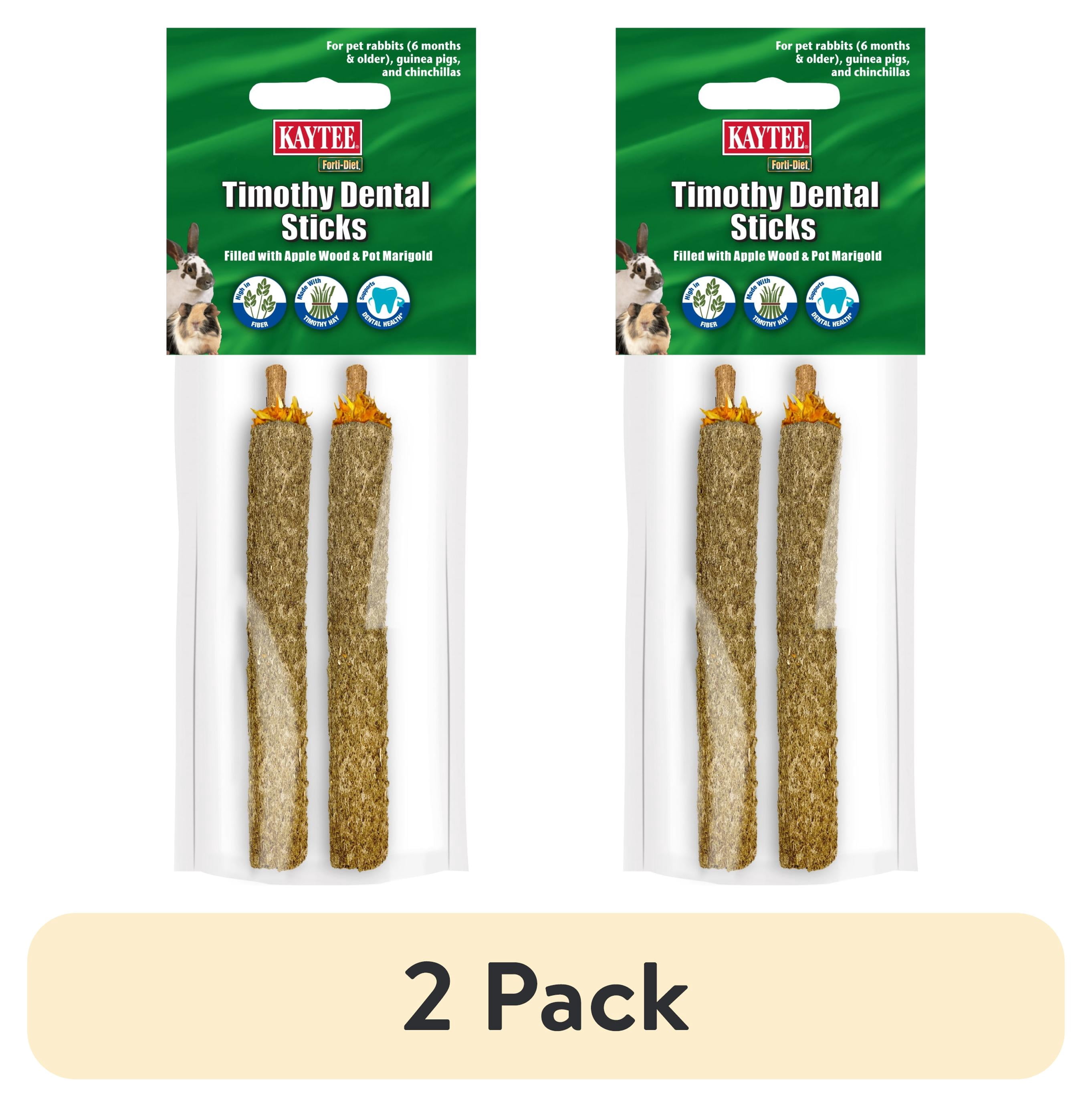 (2 pack) Kaytee Forti-Diet Timothy Dental Sticks 2 Pack