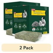 2 pack Kaytee Forti Diet Timothy Hay for Rabbits, Guinea Pigs, Hamsters, Chinchillas and Other Small Animals, 11.25 Pounds