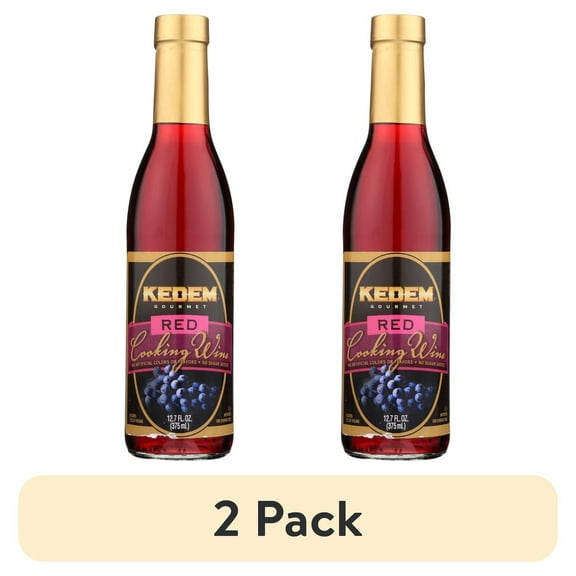 (2 pack) Kedem Red Cooking Wine, 12.7 Oz