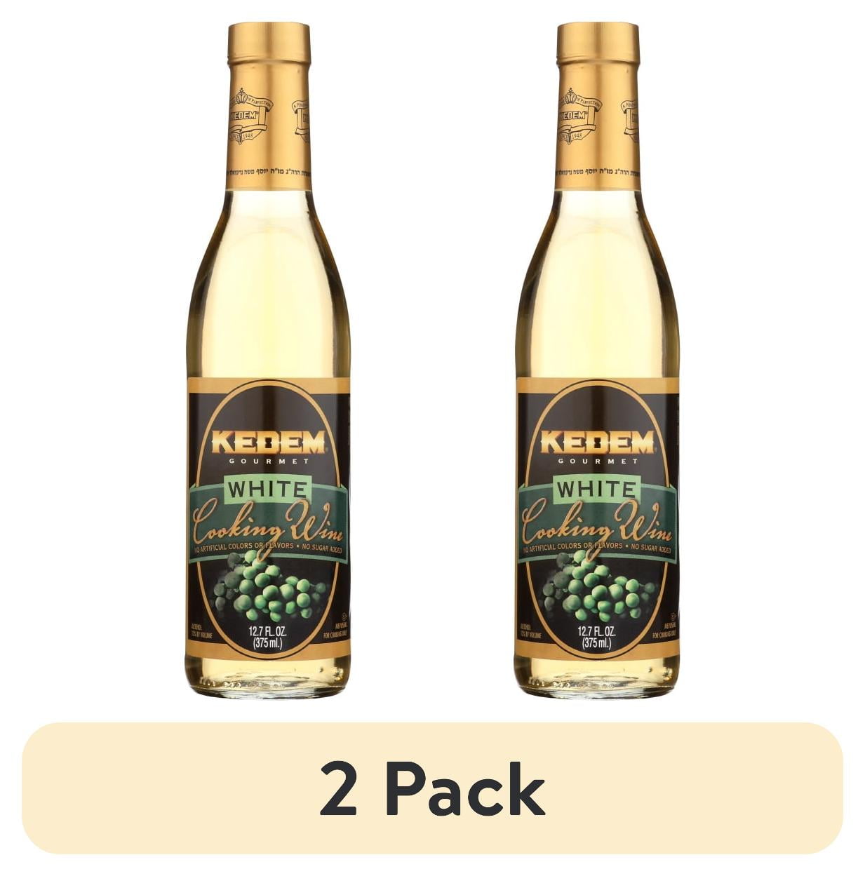 (2 pack) Kedem White Cooking Wine, 12.7 Oz