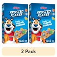 thumbnail image 1 of (2 pack) Kellogg's Frosted Flakes with Vanilla Flavored Marshmallows Breakfast Cereal, 10.6 oz Box, 1 of 13