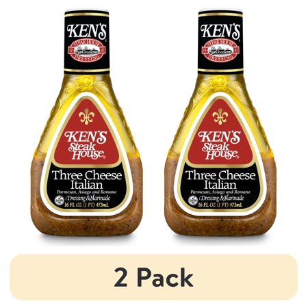 (2 pack) Ken's Three Cheese Italian 16 fl. oz.