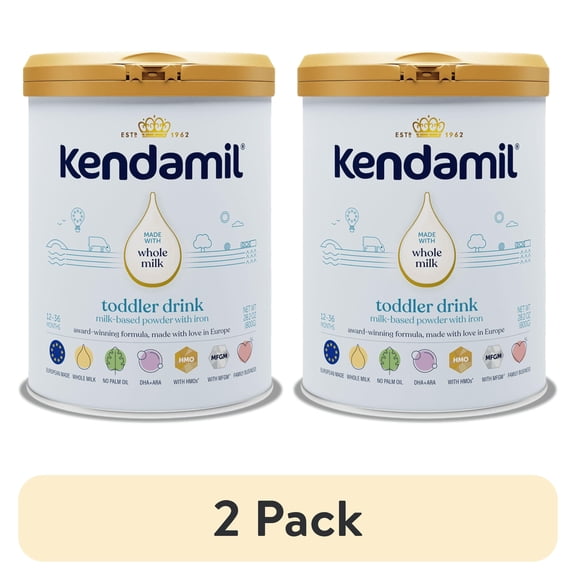 (2 pack) Kendamil Classic Whole Milk Toddler Formula 28.2oz