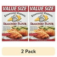 thumbnail image 1 of (2 pack) Kentucky Kernel Original Seasoned Flour, Coating Mix for Frying, Value Size, 22 oz Box, 1 of 15