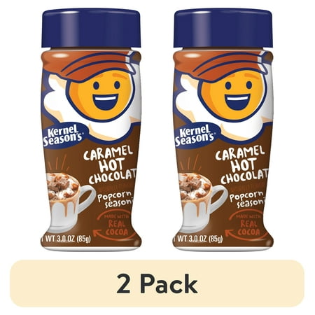 (2 pack) Kernel Season's Caramel Hot Chocolate, 3.0oz - 1 bottle