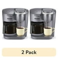 thumbnail image 1 of (2 pack) Keurig K-Duo Essentials Moonlight Gray Single-Serve K-Cup Coffee Maker, 1 of 13