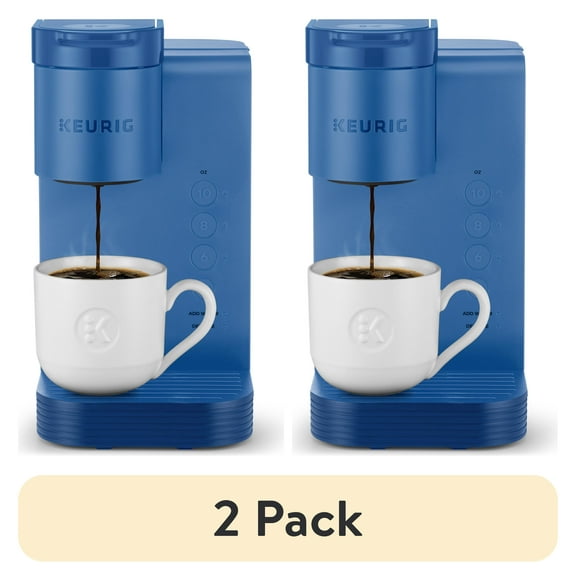 (2 pack) Keurig K-Express Essentials Pacific Blue Single-Serve K-Cup Pod Coffee Maker