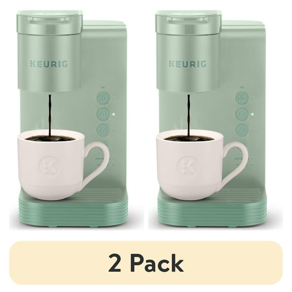 (2 pack) Keurig K-Express Essentials Single Serve K-Cup Pod Coffee Maker, Sage