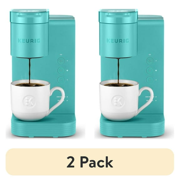 (2 pack) Keurig K-Express Essentials Single Serve K-Cup Pod Coffee Maker, Tropical Blue