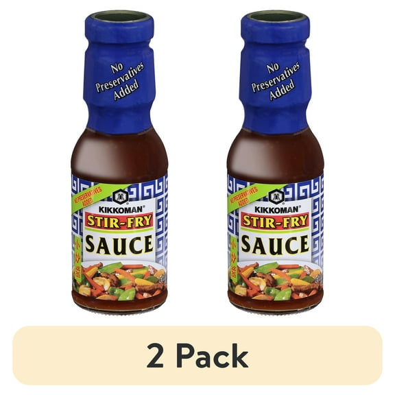(2 pack) Kikkoman Stir Fry Sauce, 11.4Fl Oz