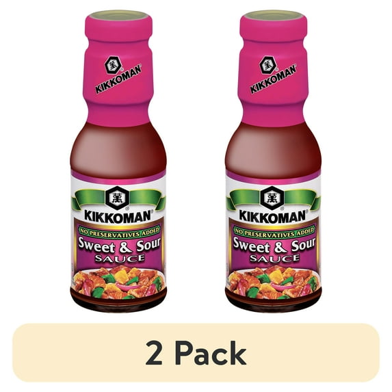 (2 pack) Kikkoman Sweet and Sour Sauce, 12 oz