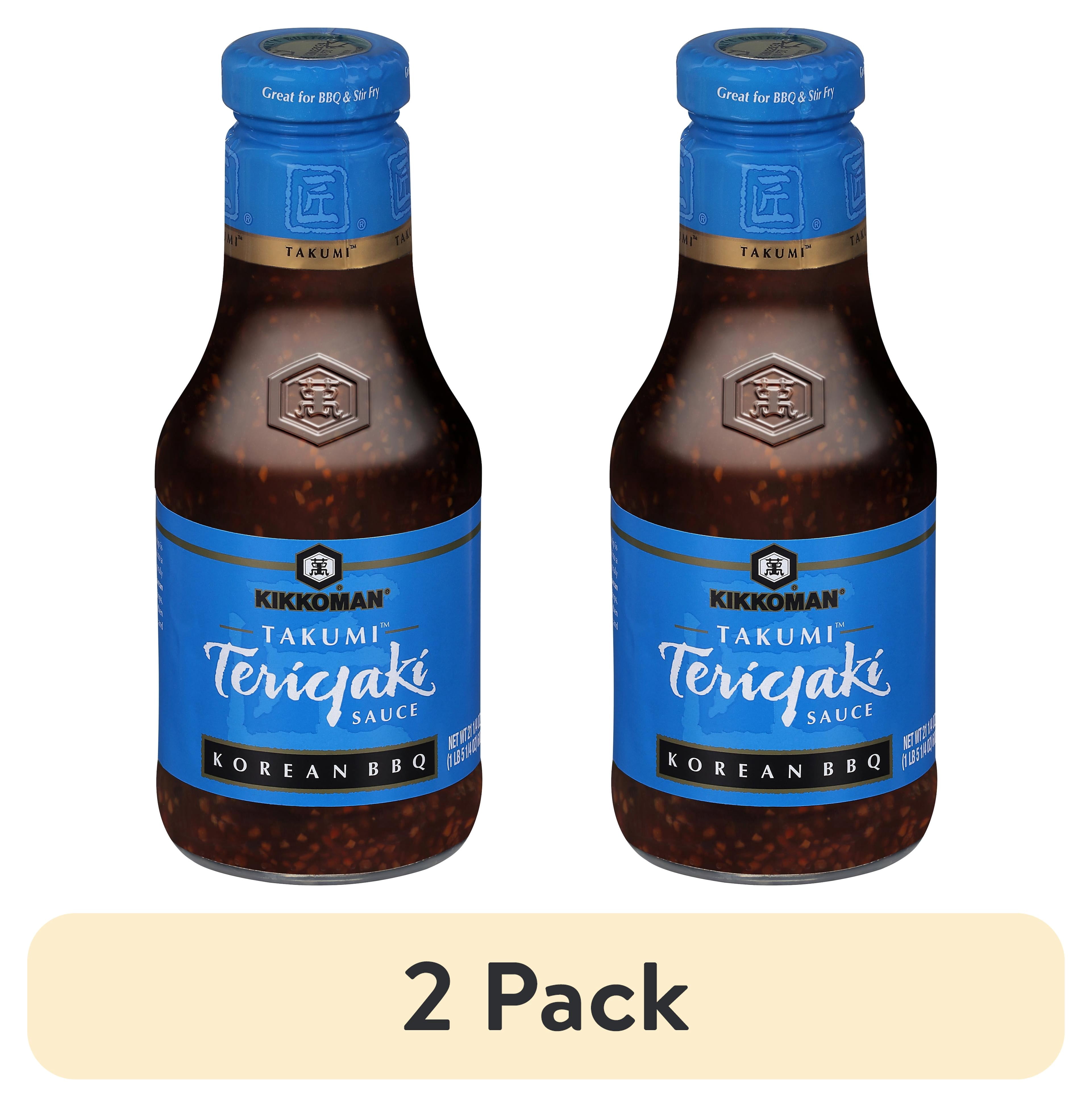 Kikkoman Takumi Korean BBQ Sauce, 21.1 oz Glass Bottle - Walmart.com