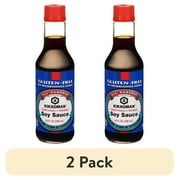 (2 pack) Kikkoman Gluten-Free Soy Sauce, 10 fl oz