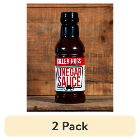 (2 pack) Killer Hogs Vinegar Sauce 16 Ounce