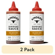 (2 pack) Kinder's Golden BBQ Dipping Sauce, 15.5oz