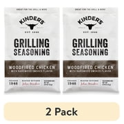 (2 pack) Kinder's Woodfired Chicken Seasoning, 0.8 oz Packet
