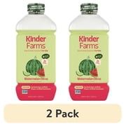2 pack Kinderfarms KinderLyte Natural Ready-to-Drink Electrolyte Solution, Watermelon Citrus, 33.8 fl oz Bottle