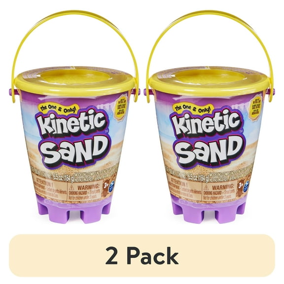 (2 pack) Kinetic Sand Mini Sand Pail